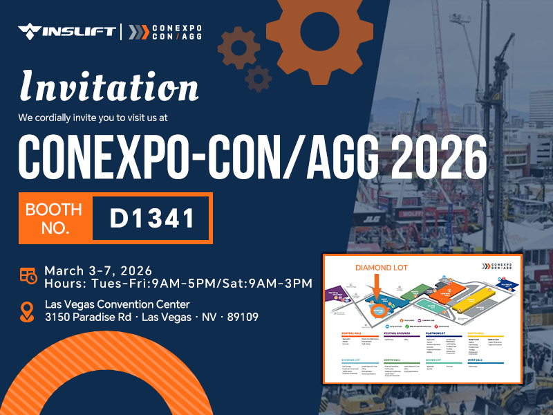 INSLIFT Makes Its Debut at CONEXPO 2026, Cordially Invites Global Partners to Visit
